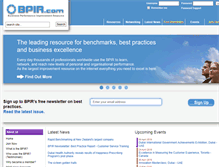 Tablet Screenshot of bpir.com